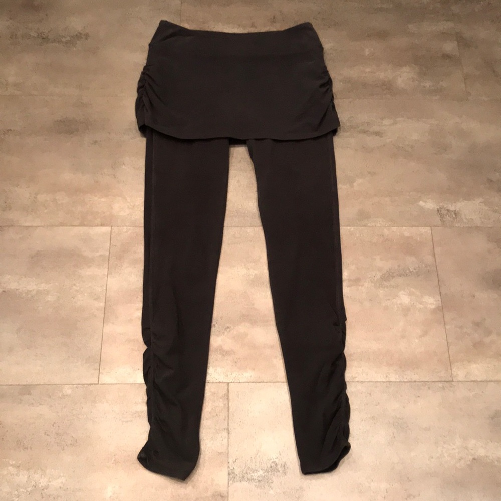 Athleta Ruched Skirted Leggings
